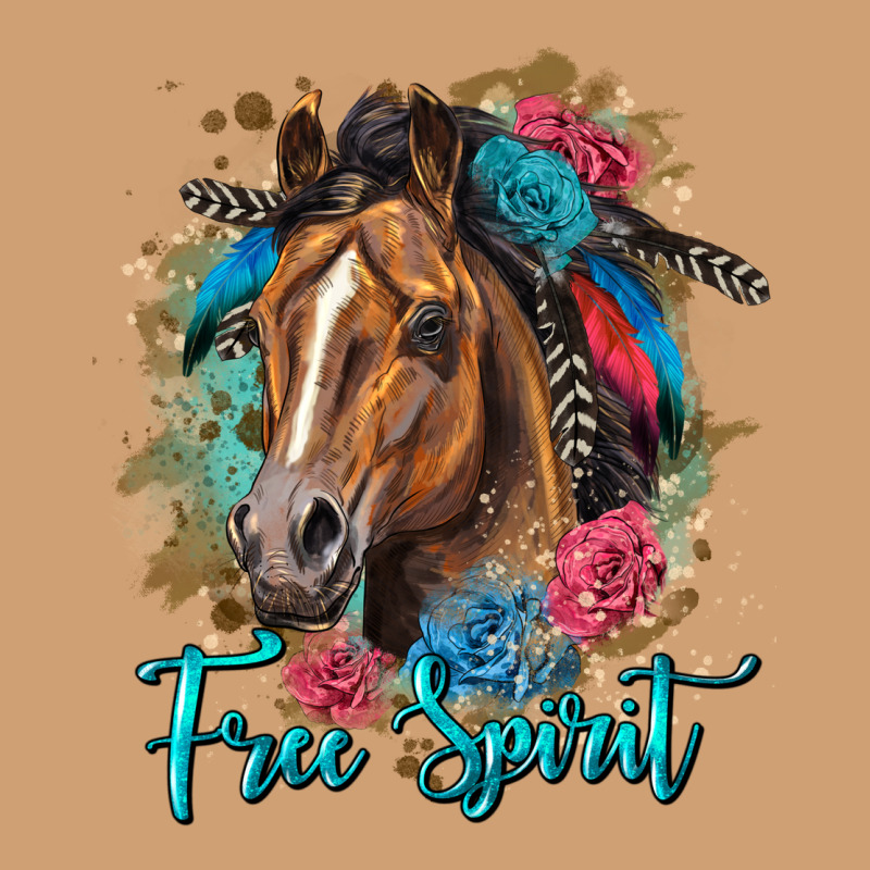 Free Spirit Quarter Horse Floral Vintage Tee by LillyAllenDesigns | Teevron