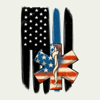Ems American Flag Urban Heavy Tee | Teevron