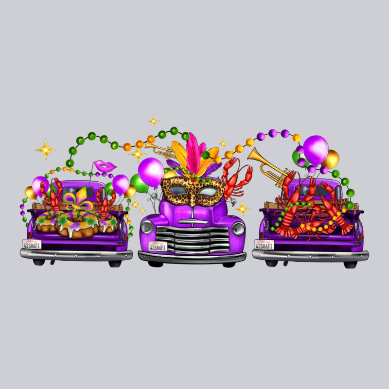 Mardi Gras Farm Trucks Urban Hoodie by FaDigitalArtStudio | Teevron
