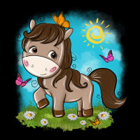 Little Cute Horse Long Sleeve Tee | Teevron