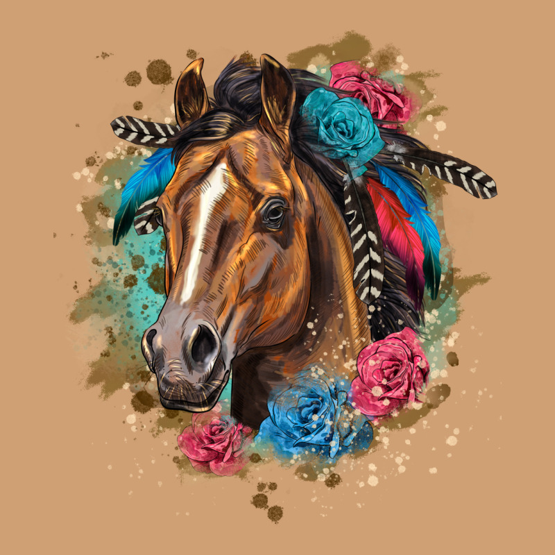 Quarter Horse Floral Vintage Tee by LillyAllenDesigns | Teevron