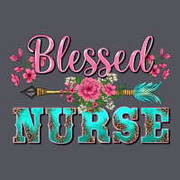 Western Blessed Nurse Pink Floral Arrow Vintage Hoodie | Teevron