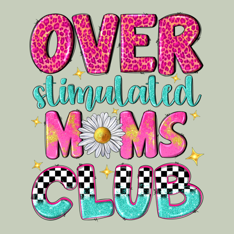 Over Stimulated Moms Club Long Sleeve Tee by NancyCooperArtShop | Teevron