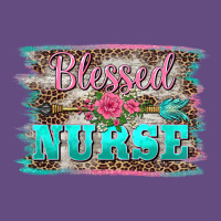 Western Blessed Nurse Pink Floral Arrow  Background Vintage Hoodie | Teevron