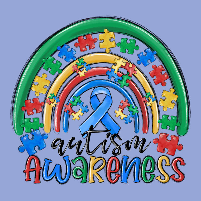 Autism Awareness Rainbow Classic Tee by MaliasSmallBusiness | Teevron