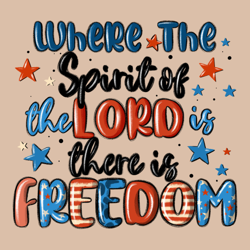 Where The Spirit Of The Lord Is There Is Freedom Urban Heavy Tee by MaliasSmallBusiness | Teevron