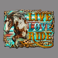 Live Love Ride Horse Vintage Tee | Teevron
