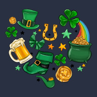 St. Patrick Heart Doodle Heavyweight Sweatshirt | Teevron