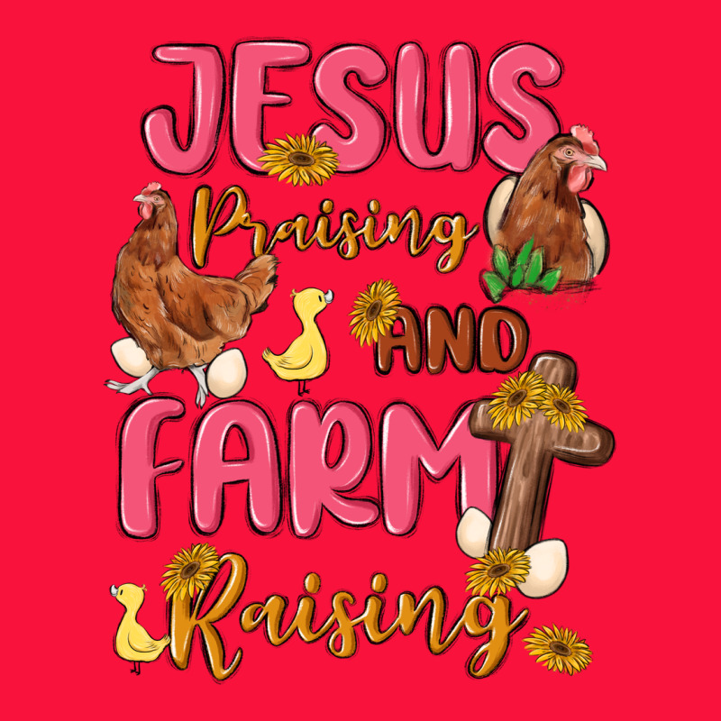 Jesus Praising And Farm Raising Classic Tee by MaliasSmallBusiness | Teevron