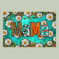 Western Daisy Mama Skinny Metal Can Holder Ladies Tee | Teevron