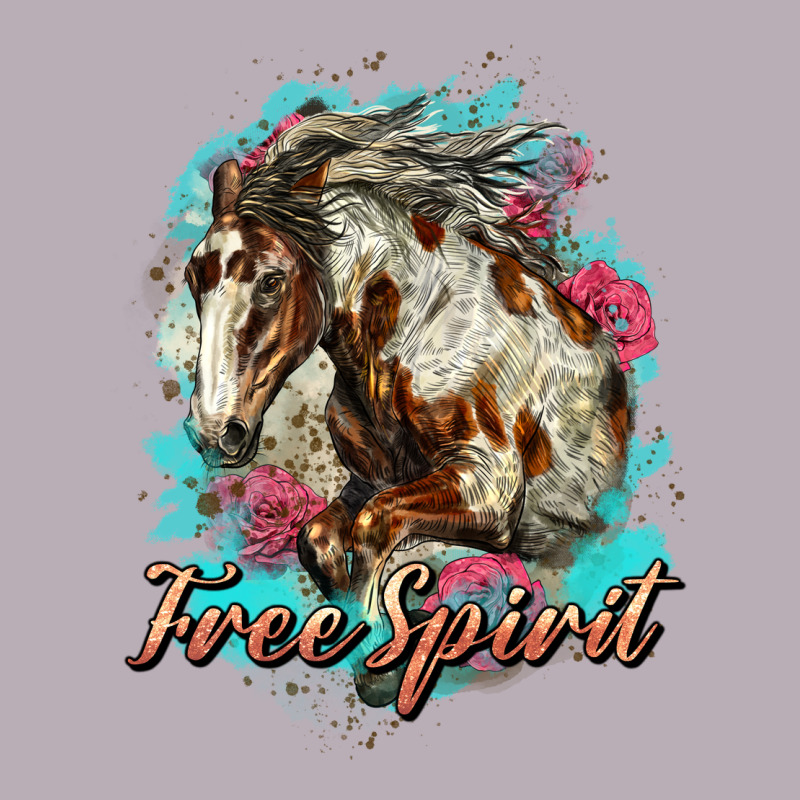 Free Spirit Mustang Horse Vintage Tee by LillyAllenDesigns | Teevron