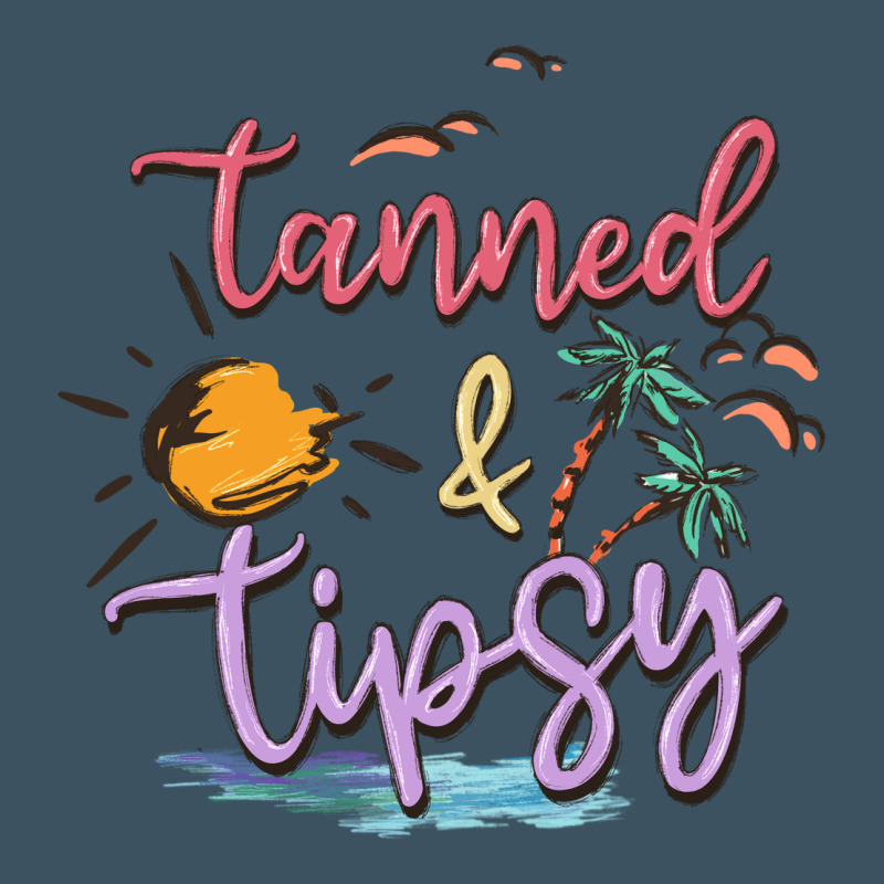 Tanned And Tipsy Urban Heavy Tee by MaliasSmallBusiness | Teevron