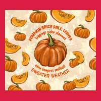 Pumpkin Spice Fall Leaves Premium Hoodie | Teevron