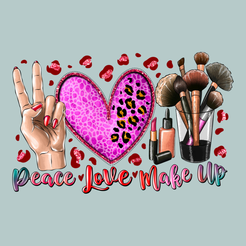 Peace Love Makeup Heavy Core Tee by RacoonDesign | Teevron