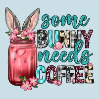 Some Bunny Needs Coffee Ladies Tee | Teevron