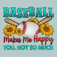 Baseball Makes Me Happy You, Not So Much Heavy Core Tee | Teevron