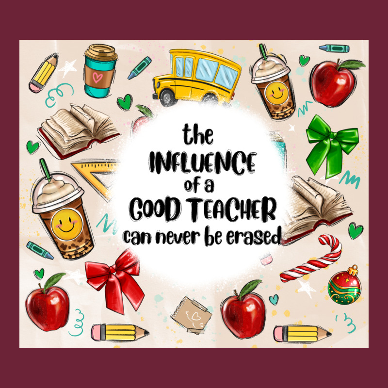 The Influence Of A Good Teacher Can Never Be Erase Long Sleeve Tee by MaliasSmallBusiness | Teevron