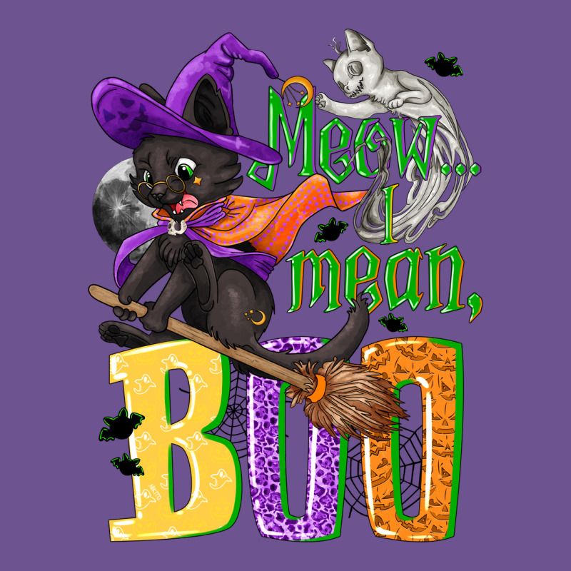Meow I Mean, Boo Halloween Vintage Tee by NancyCooperArtShop | Teevron