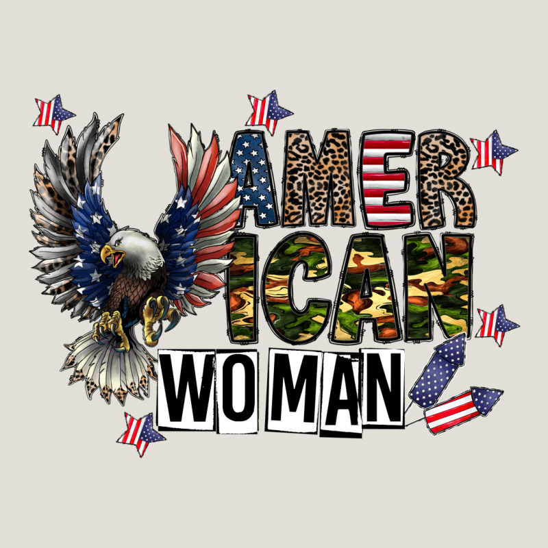 American Woman Heavy Core Tee by CowhideDigitalArt | Teevron