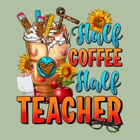Half Coffee Half Teacher Urban Hoodie | Teevron
