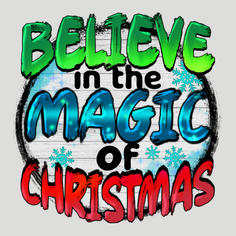 Believe In The Magic Of Christmas Zipper Hoodie by BarkalooDesign | Teevron