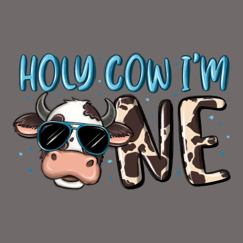 Holy Cow I'm One Urban Heavy Tee by MaliasSmallBusiness | Teevron