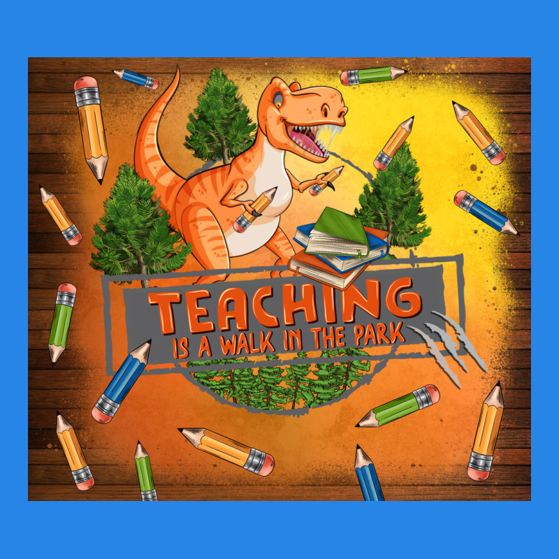 Teaching Is A Walk In The Park Premium Hoodie by TumblerDesignByShophia | Teevron