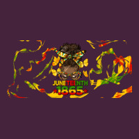 Juneteenth Afro Messy Bun Libbey Glass Premium Tee | Teevron