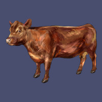 Red Angus Cow Vintage Tee | Teevron