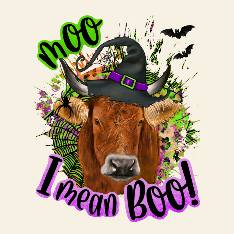 Moo I Mean Boo Cow Vintage Tee by NancyCooperArtShop | Teevron