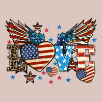 Love America Wings 4th Of July Premium Hoodie | Teevron