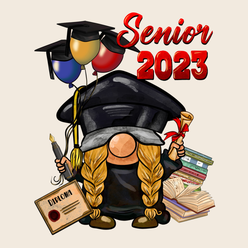 Senior 2023 Gnome Zipper Hoodie by BarkalooDesign | Teevron