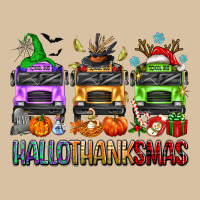 Hallothanksmas School Bus Heavyweight Hoodie | Teevron