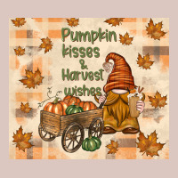 Pumpkin Kisses And Harvest Wishes Premium Hoodie | Teevron
