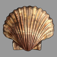 Japanese Scallop Shell Vintage Hoodie | Teevron
