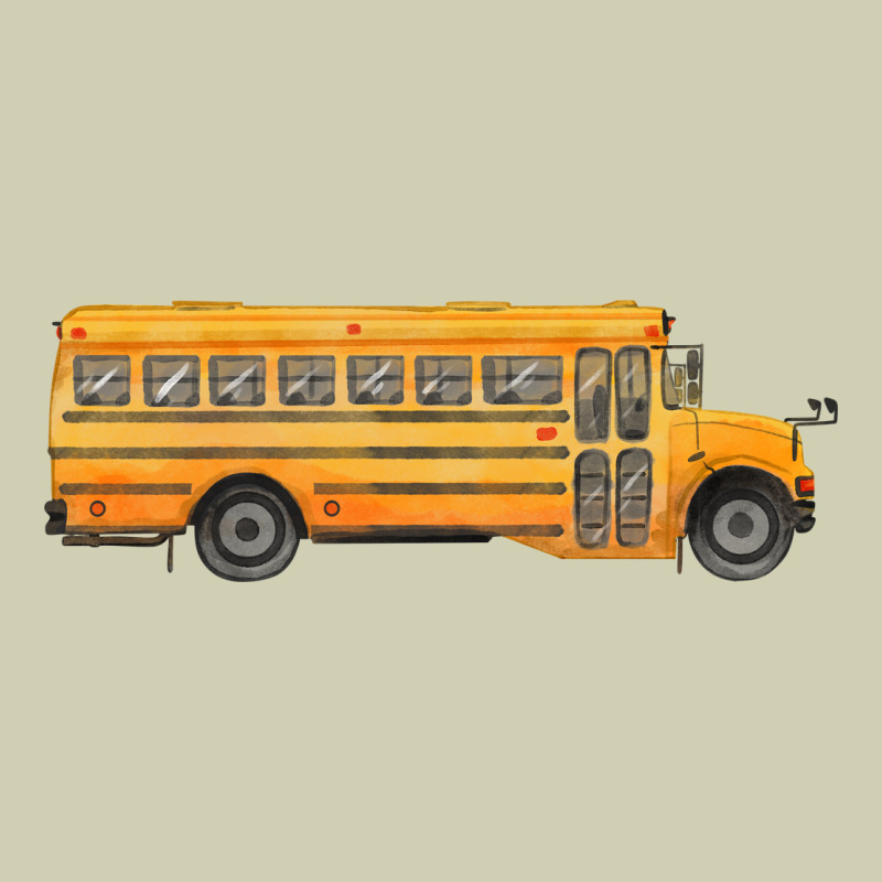 School Bus Heavy Core Tee by FaDigitalArtStudio | Teevron
