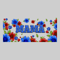 Floral American Mama 16oz Libbey Cup Premium Tee | Teevron