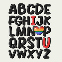 Pride Alphabet Urban Heavy Tee | Teevron