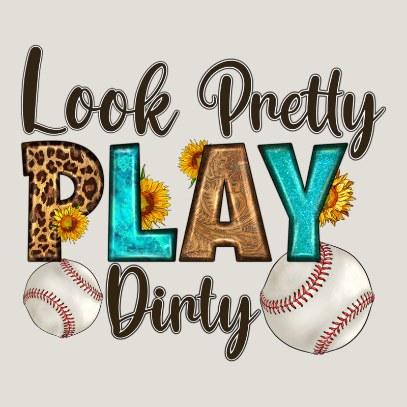 Look Pretty  Play Dirty Heavy Core Tee by HRA Design Shop | Teevron