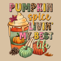 Pumpkin Spice Livin' My Best Life Heavyweight Hoodie | Teevron
