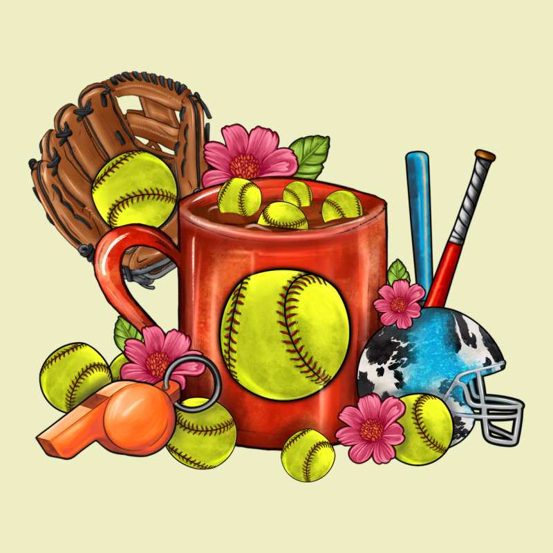 Softball Coffee Mug Urban Hoodie by FaDigitalArtStudio | Teevron
