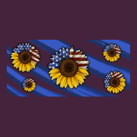 American Flag Sunflowers 16oz Libbey Cup Premium Tee | Teevron