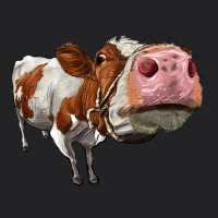 Cute Simmental Cow Vintage Tee | Teevron