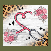 Customized Leopard Floral Nurse Long Sleeve Tee | Teevron
