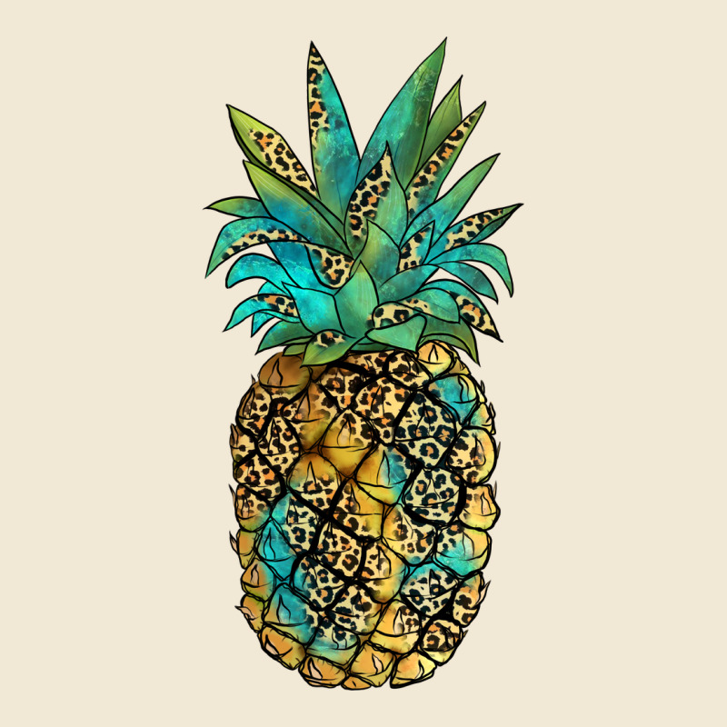 Leopar Turquoise Pineapple Ladies Tee by JahusDesignShop | Teevron