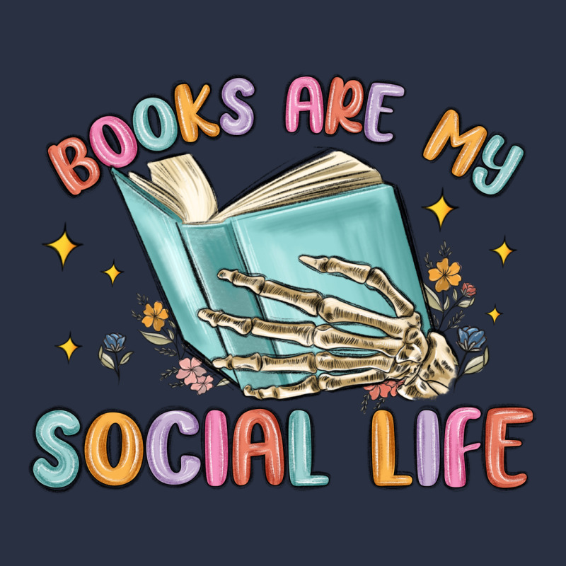 Books Are My Social Life Heavyweight Sweatshirt by MaliasSmallBusiness | Teevron