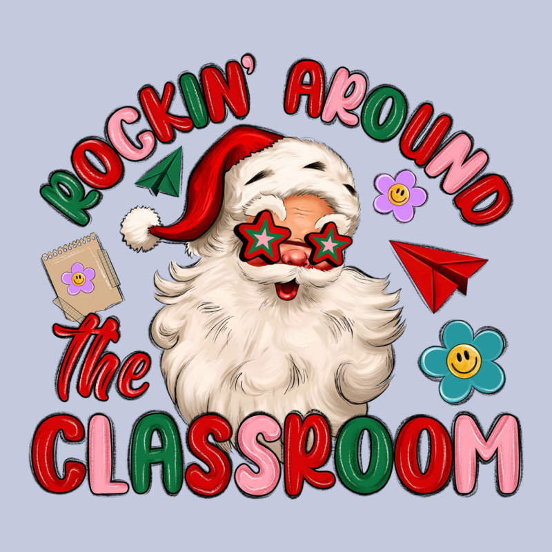 Rockin Around The Classroom Long Sleeve Tee by MaliasSmallBusiness | Teevron