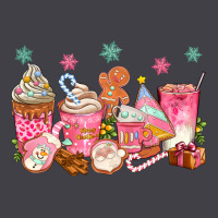 Pink Gingerbread Coffee Cups Heavyweight Hoodie | Teevron