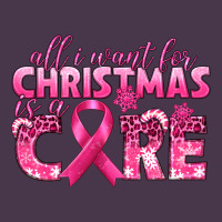 All I Want For Christmas Is A Cure Breast Cancer Heavyweight Hoodie | Teevron