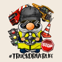 Truck Driver Life Gnome Zipper Hoodie | Teevron